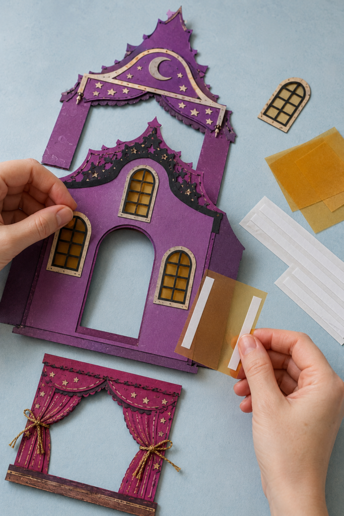 Adding Amber Windows to the Paper Theater