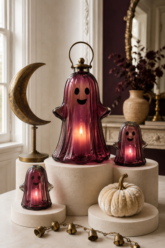 Berry-Glass Ghost Lantern Collection