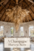 Refined Thanksgiving barn with cascading ivory harvest chandelier pale pumpkins and aged silver vessels