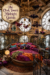 Clocktower Bedroom in Halloween Jewel Toned Decor
