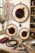 DIY Pleated Paper Raven Halloween Wreaths