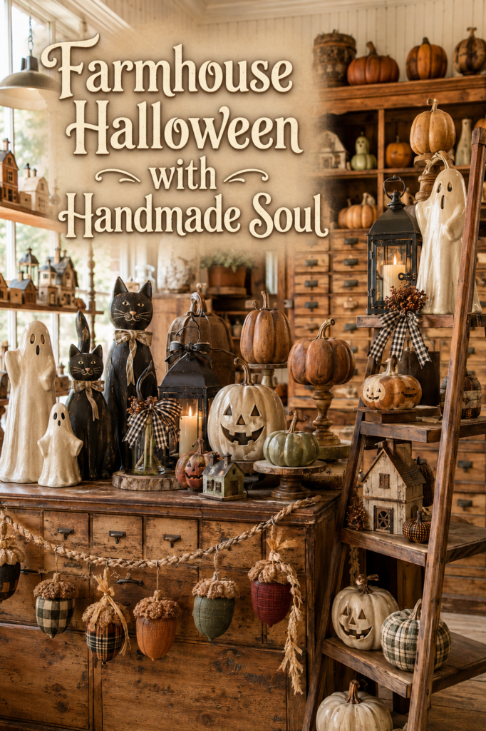 Farmhouse Halloween Finds With Handmade Soul