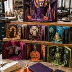 Handmade Halloween Creature Stage Book