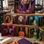 Handmade Halloween Creature Stage Book