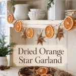 How to Make Dried Orange and Star Christmas Garland