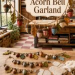 How to Make Quilted Stuffed Acorn Garland