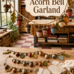 How to Make Quilted Stuffed Acorn Garland