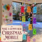 How to Make a Gummy Bear Christmas Mobile
