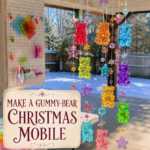 How to Make a Gummy Bear Christmas Mobile