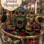 Jeweled Menagerie of Halloween Figurines