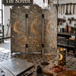 Make a Moonlit Tin Screen for Halloween and Fall