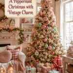 Peppermint Green and Pink Christmas Tree Theme
