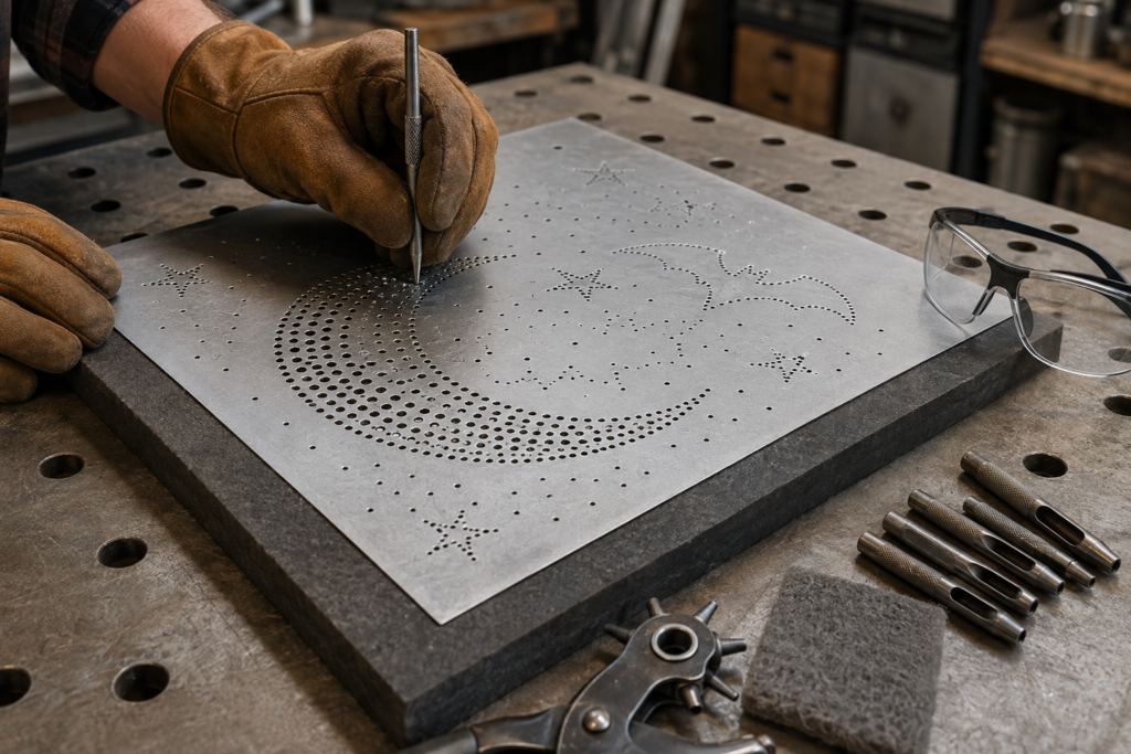 Safely Punching a Celestial Metal Screen