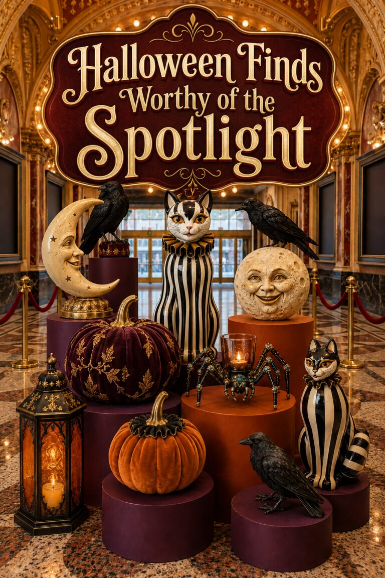 Theatrical Halloween Decorations for Your Home
