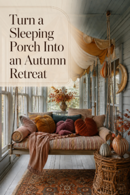 Turn a Sleeping Porch into an Autumn Retreat