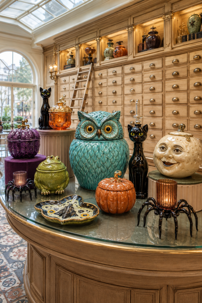 Apothecary creature Halloween decor finds