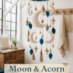 Moon and Acorn Fall Mobile