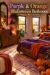 Purple and orange Halloween bedroom with friendly ghosts beneath title overlay